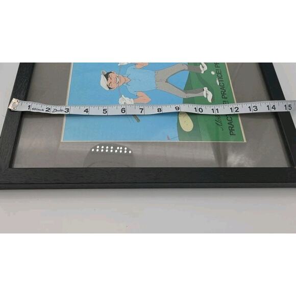 Signed Ed Phillips Golf Print Framed - Picture 3 of 4